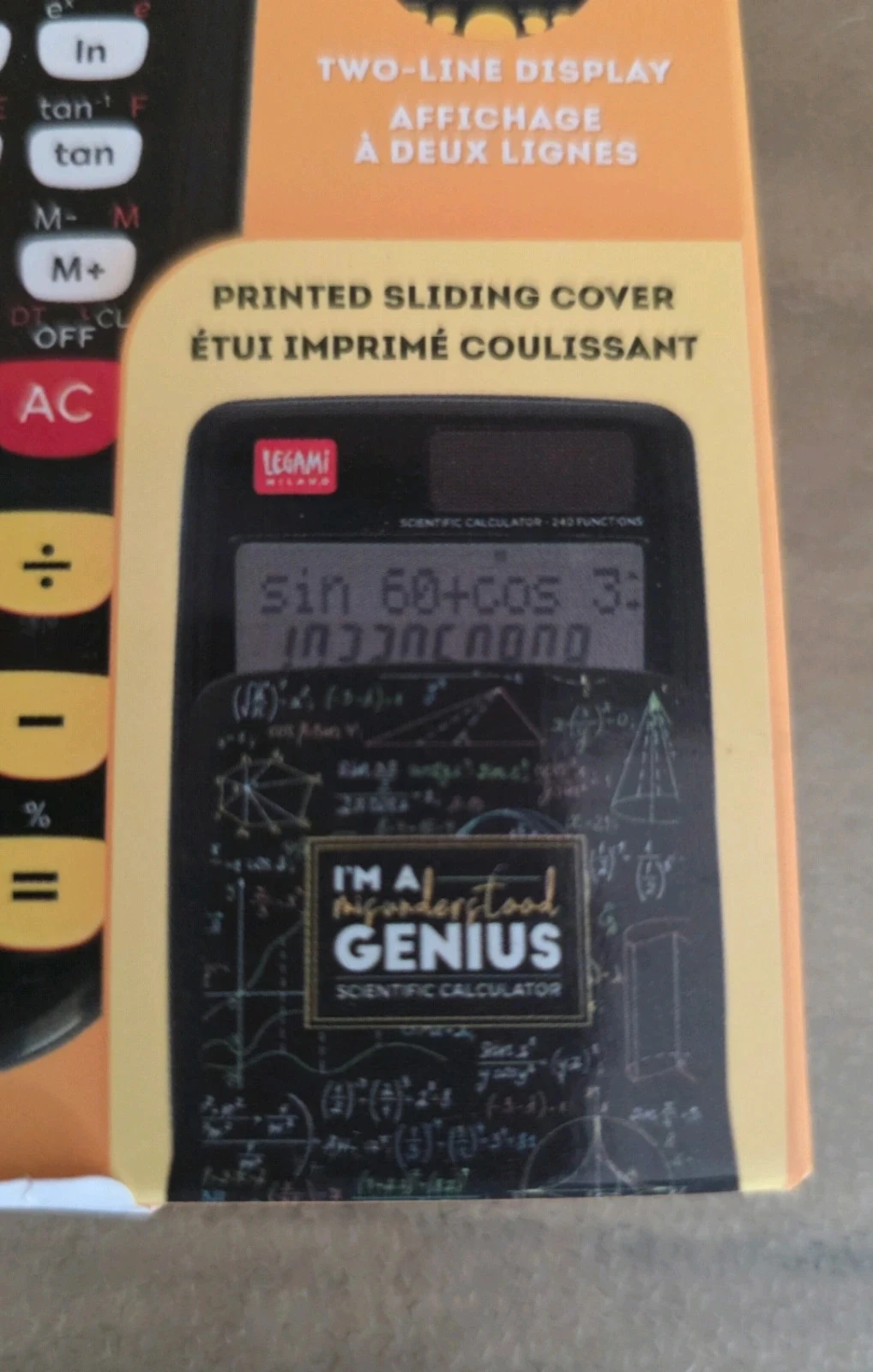 Calculadora Científica Count on me - Genius de Legami – photo 6